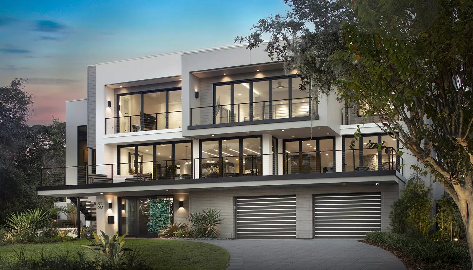 A well-kept home exterior